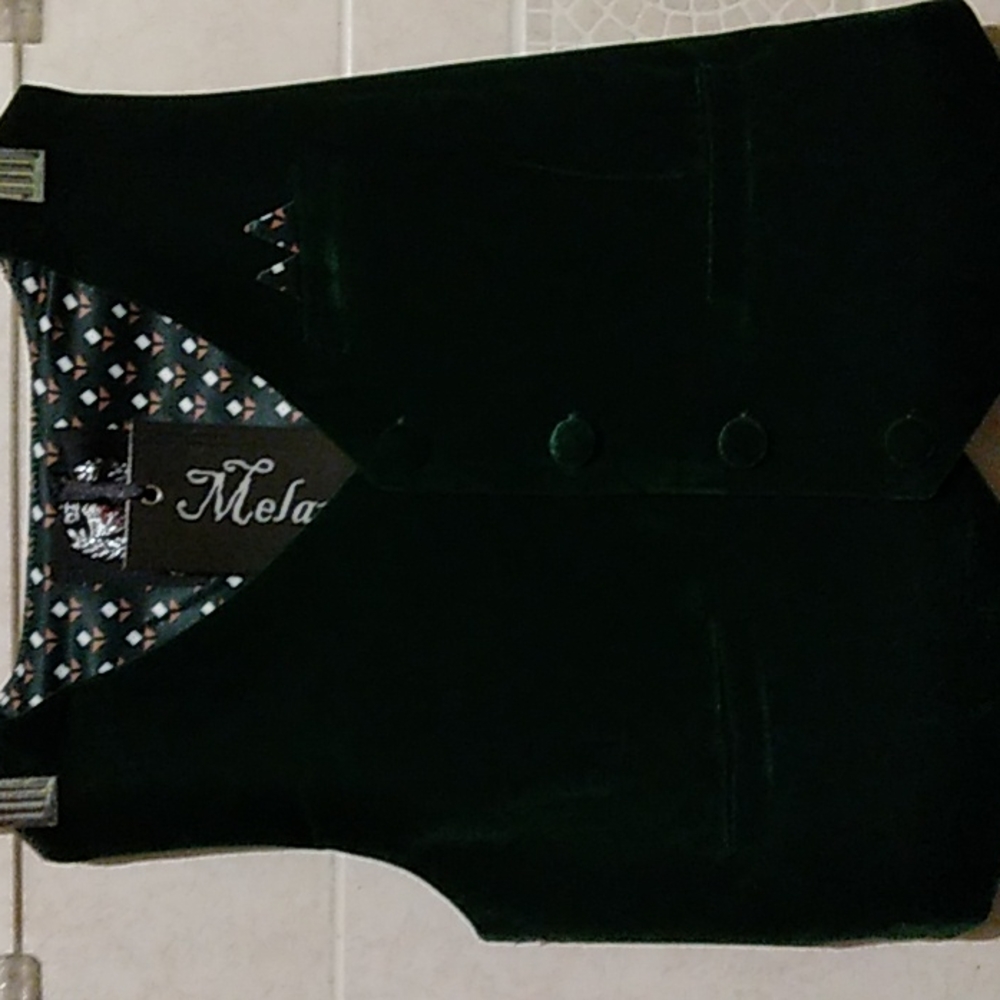 Melange vest kids boy age 4